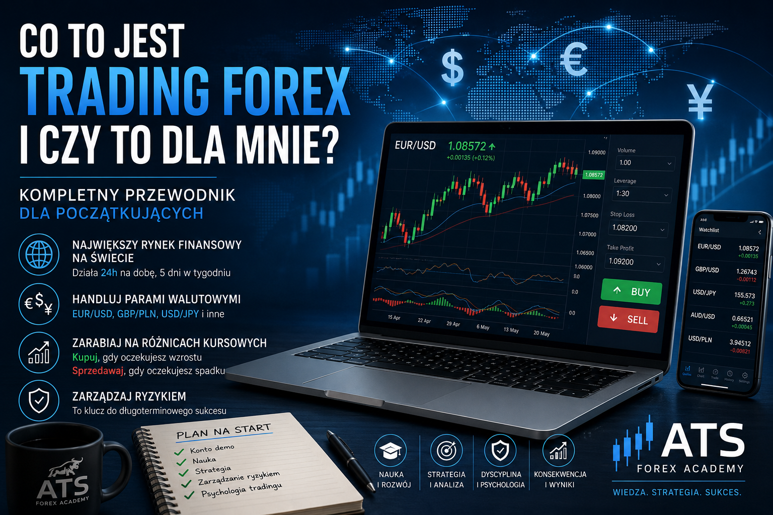 Czym jest trading na forex i czy to dla mnie? Kompletny przewodnik dla początkujących